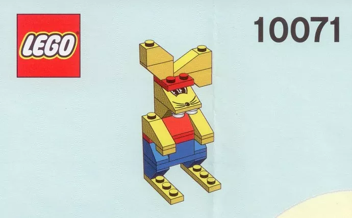 Set LEGO Saisonnier 10071 Mr. Bunny