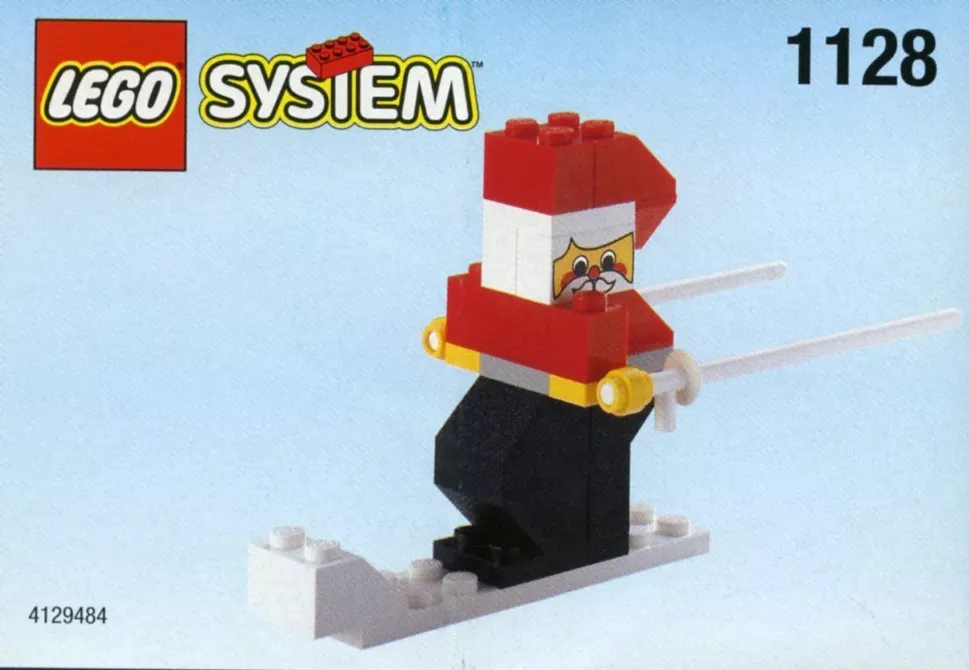 Set LEGO Saisonnier 1128 Skiing Santa