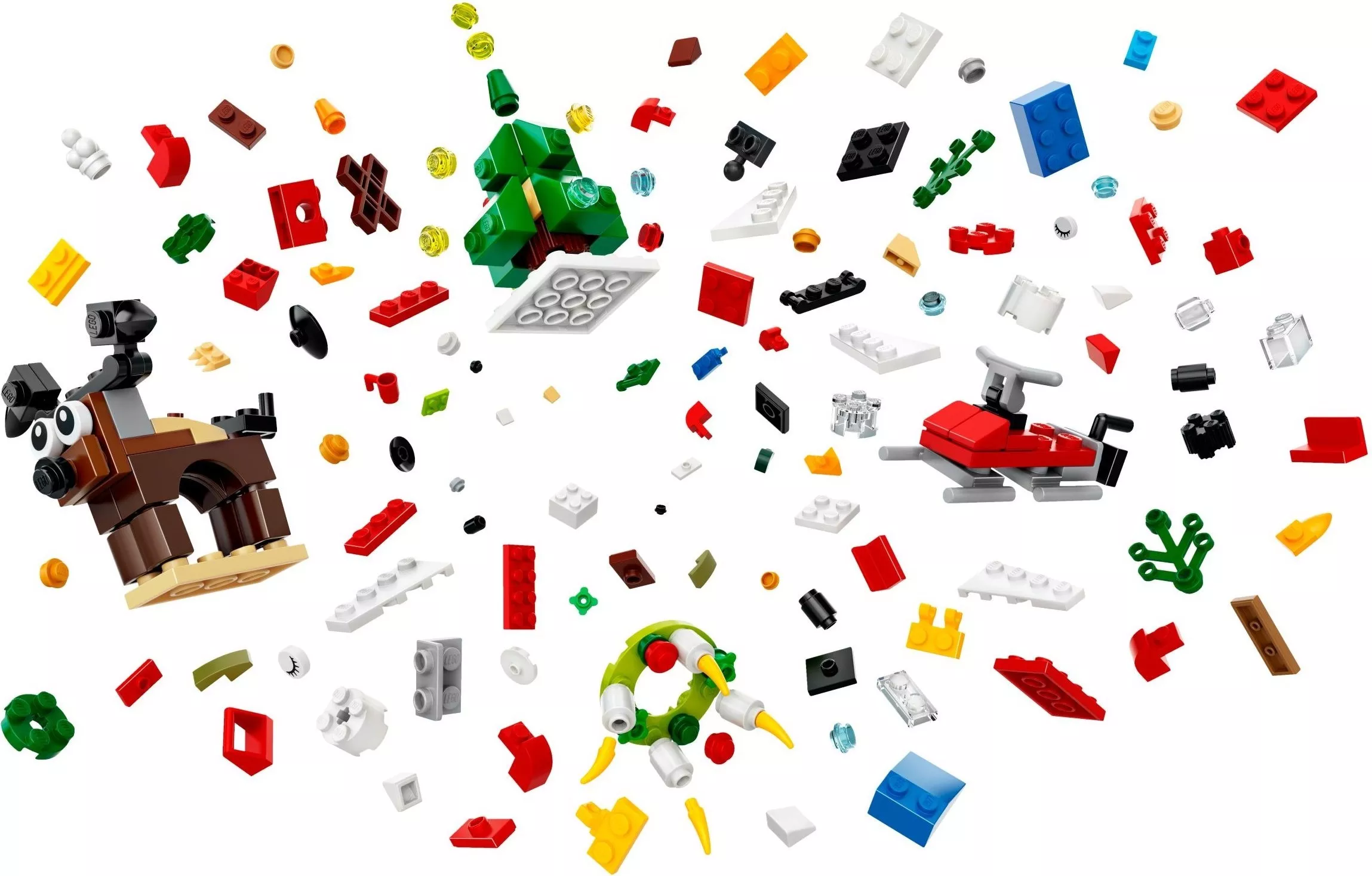 Set LEGO Saisonnier 40253 Christmas Build-Up