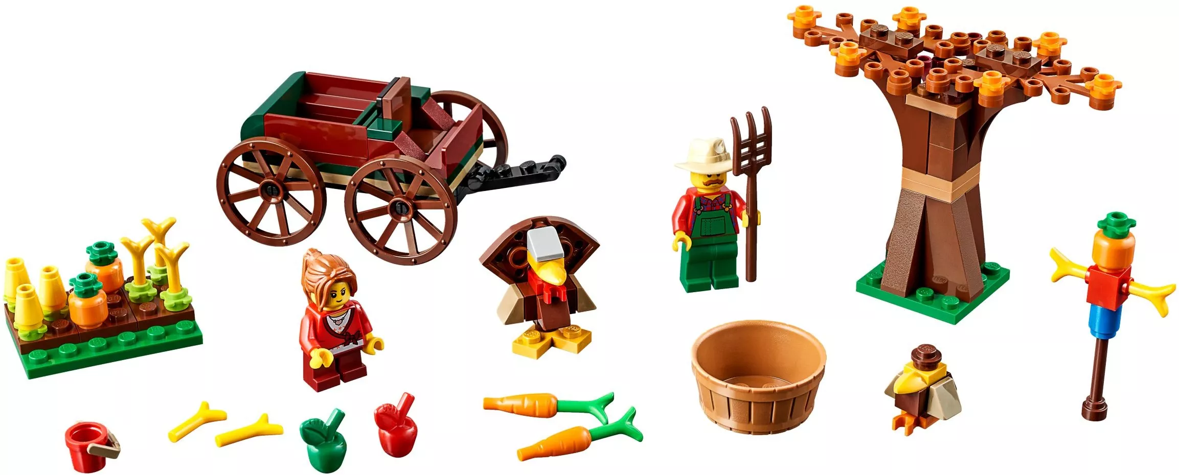 Set LEGO Saisonnier 40261 Thanksgiving Harvest