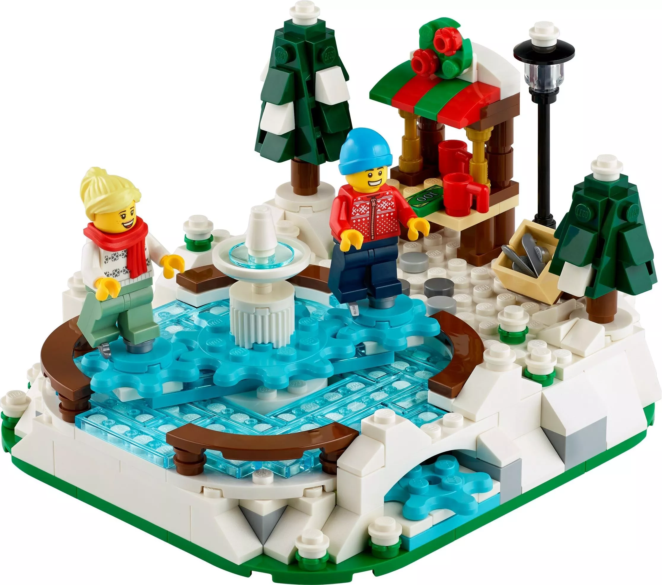 Set LEGO Saisonnier 40416 Ice Skating Rink