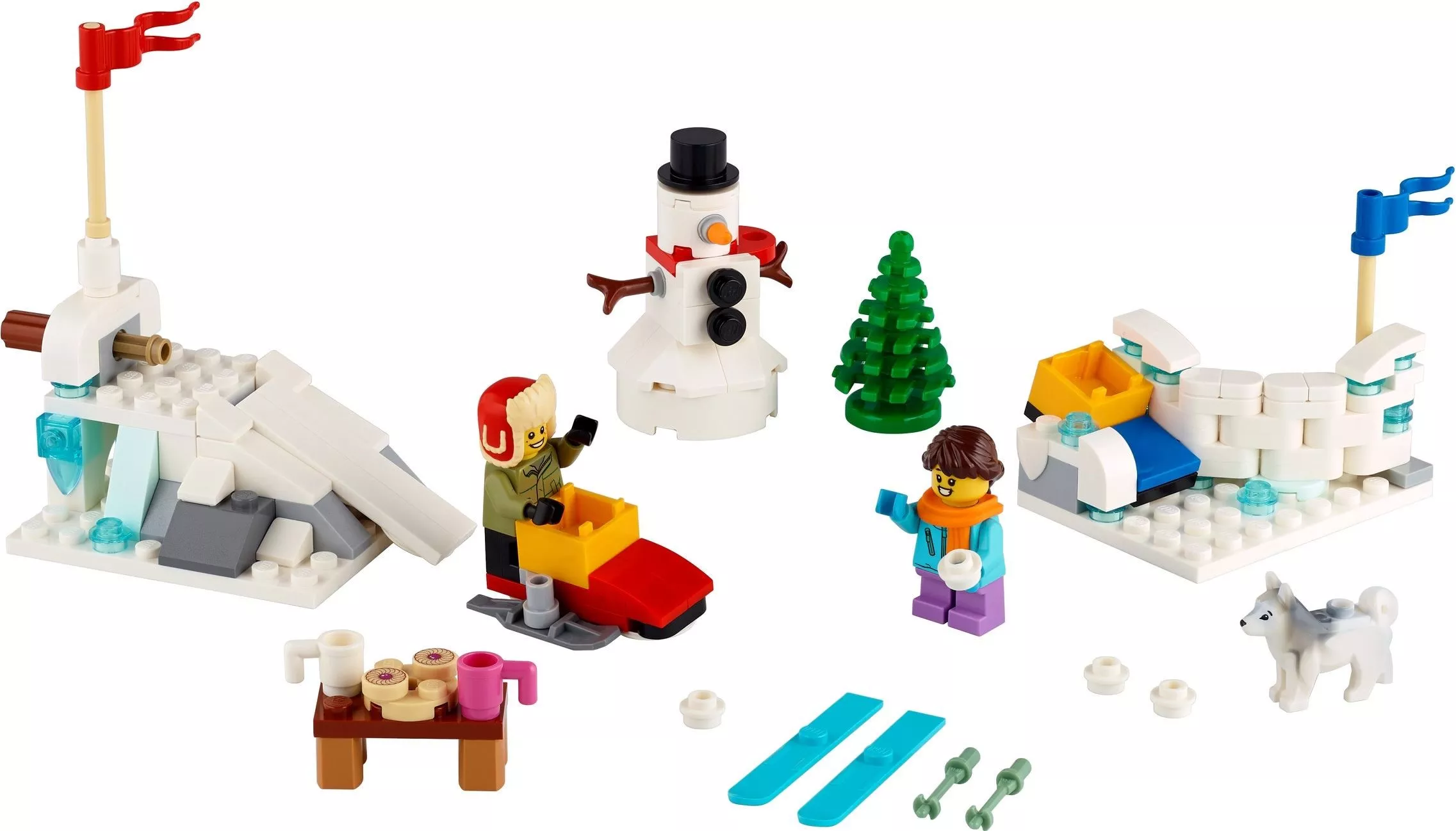 Set LEGO Saisonnier 40424 Winter Snowball Fight