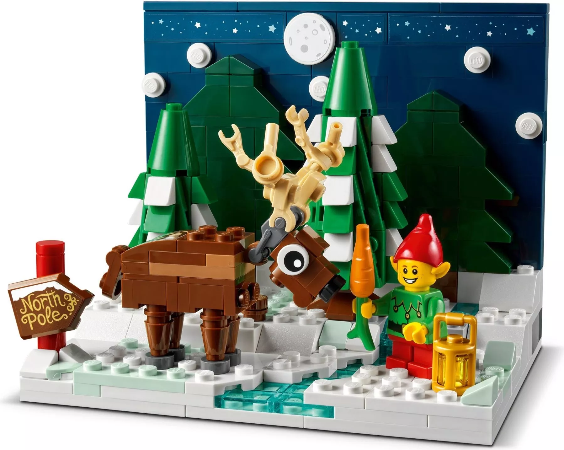 Set LEGO Saisonnier 40484 Santa's Front Yard