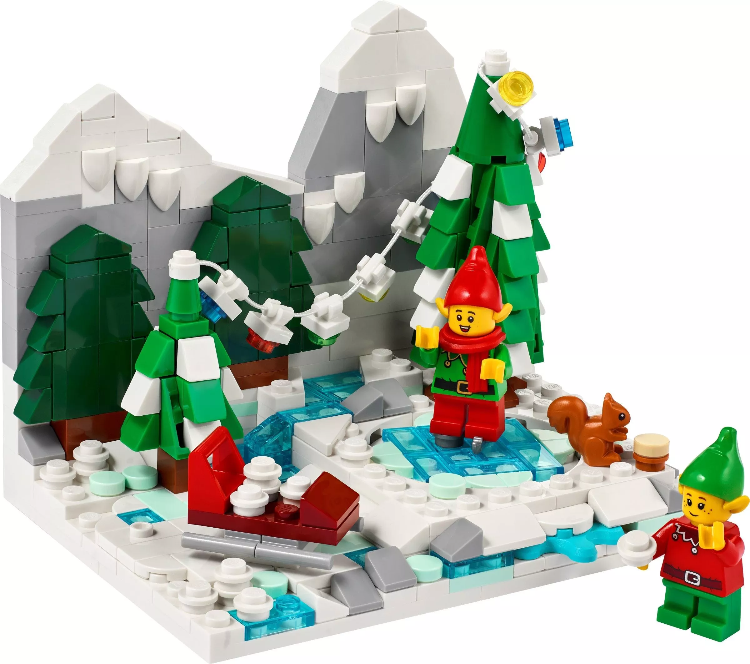 Set LEGO Saisonnier 40564 Winter Elves Scene