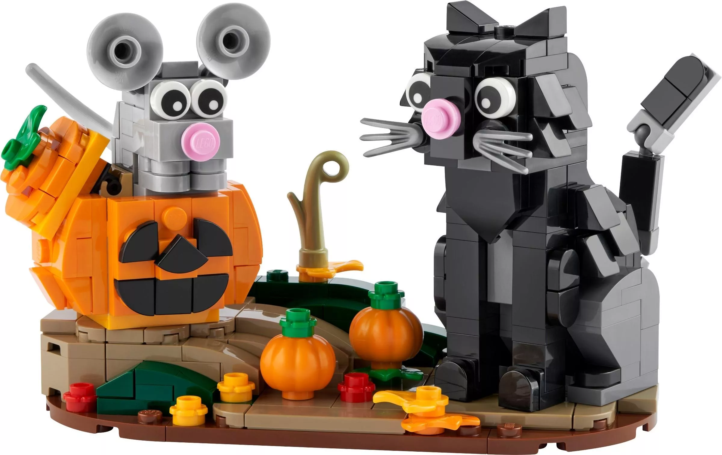 Set LEGO Saisonnier 40570 Halloween Cat and Mouse
