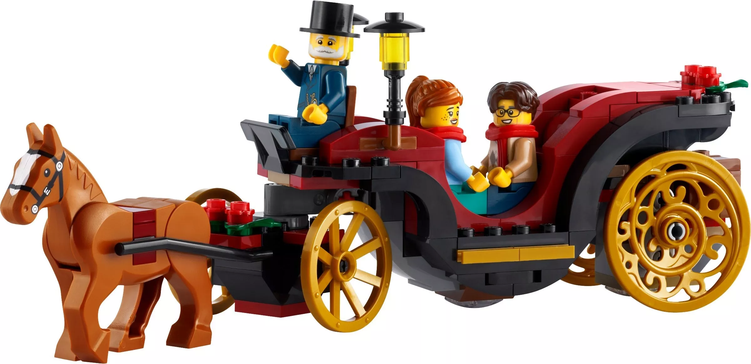 Set LEGO Saisonnier 40603 Wintertime Carriage Ride