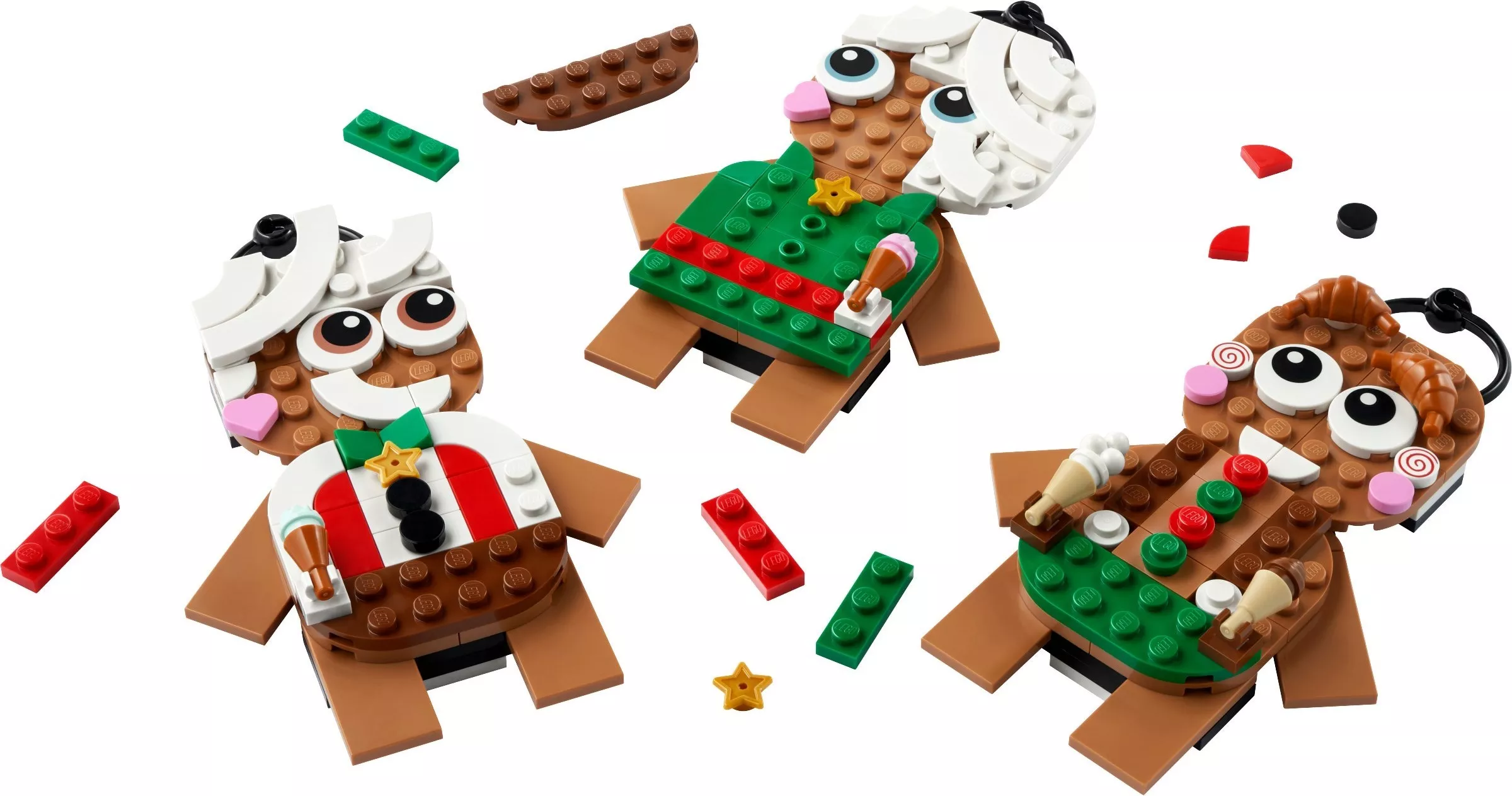 Set LEGO Saisonnier 40642 Gingerbread Ornaments