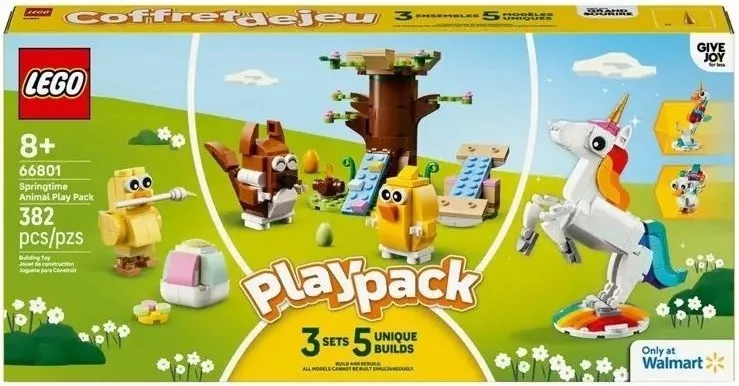 Set LEGO Saisonnier 66801 Springtime Animal Play Pack