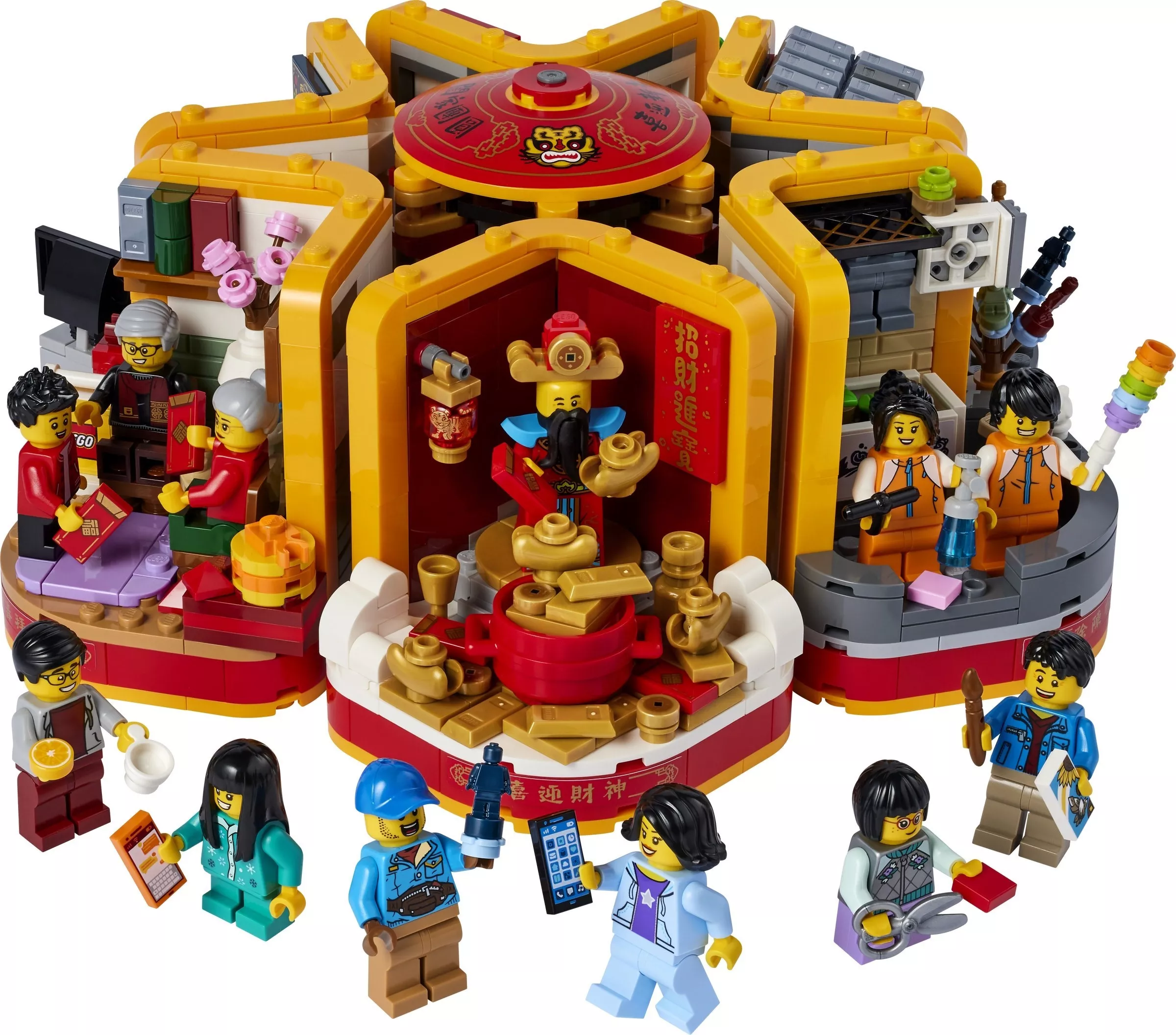 Set LEGO Saisonnier 80108 Lunar New Year Traditions