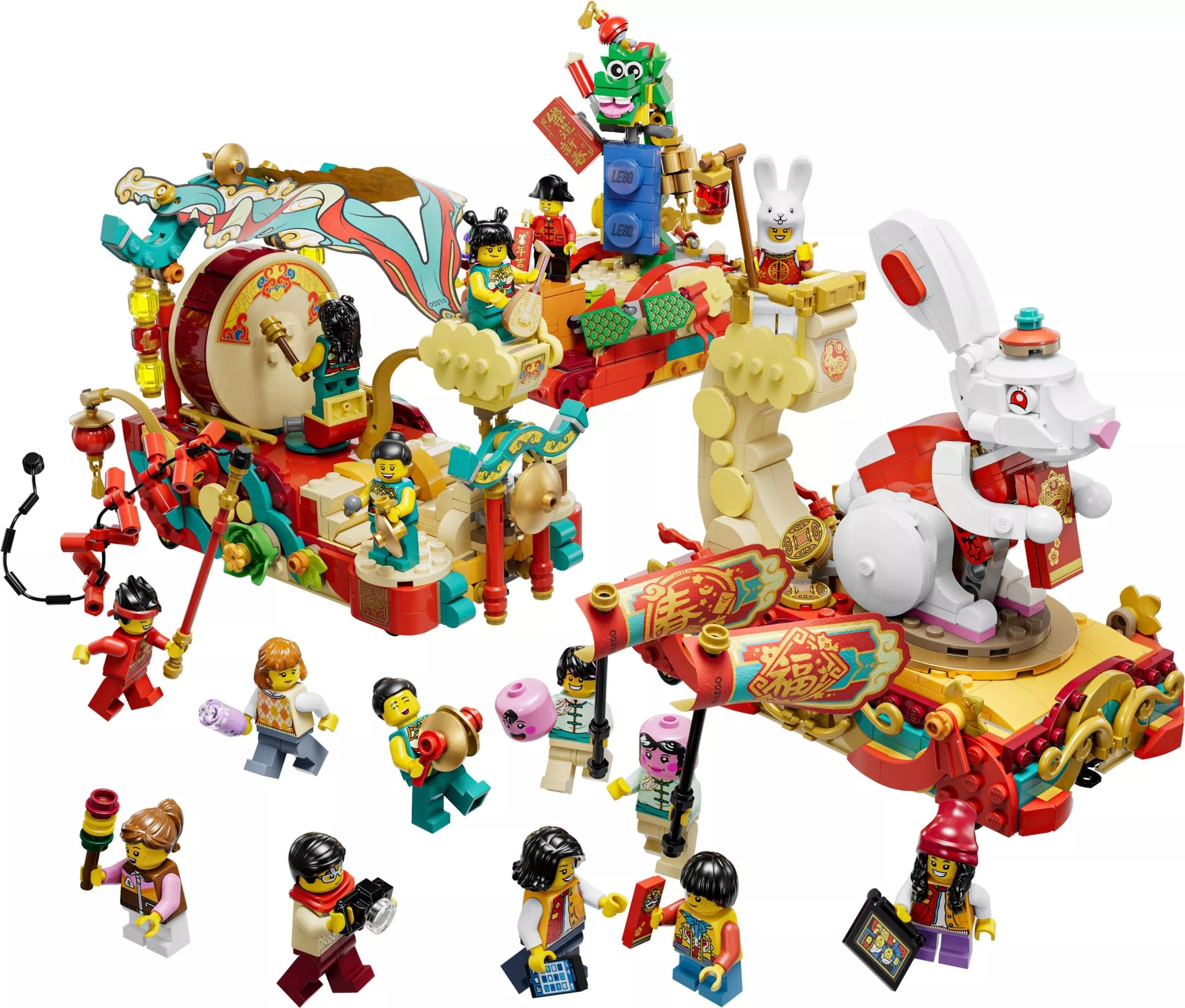 Set LEGO Saisonnier 80111 Lunar New Year Parade