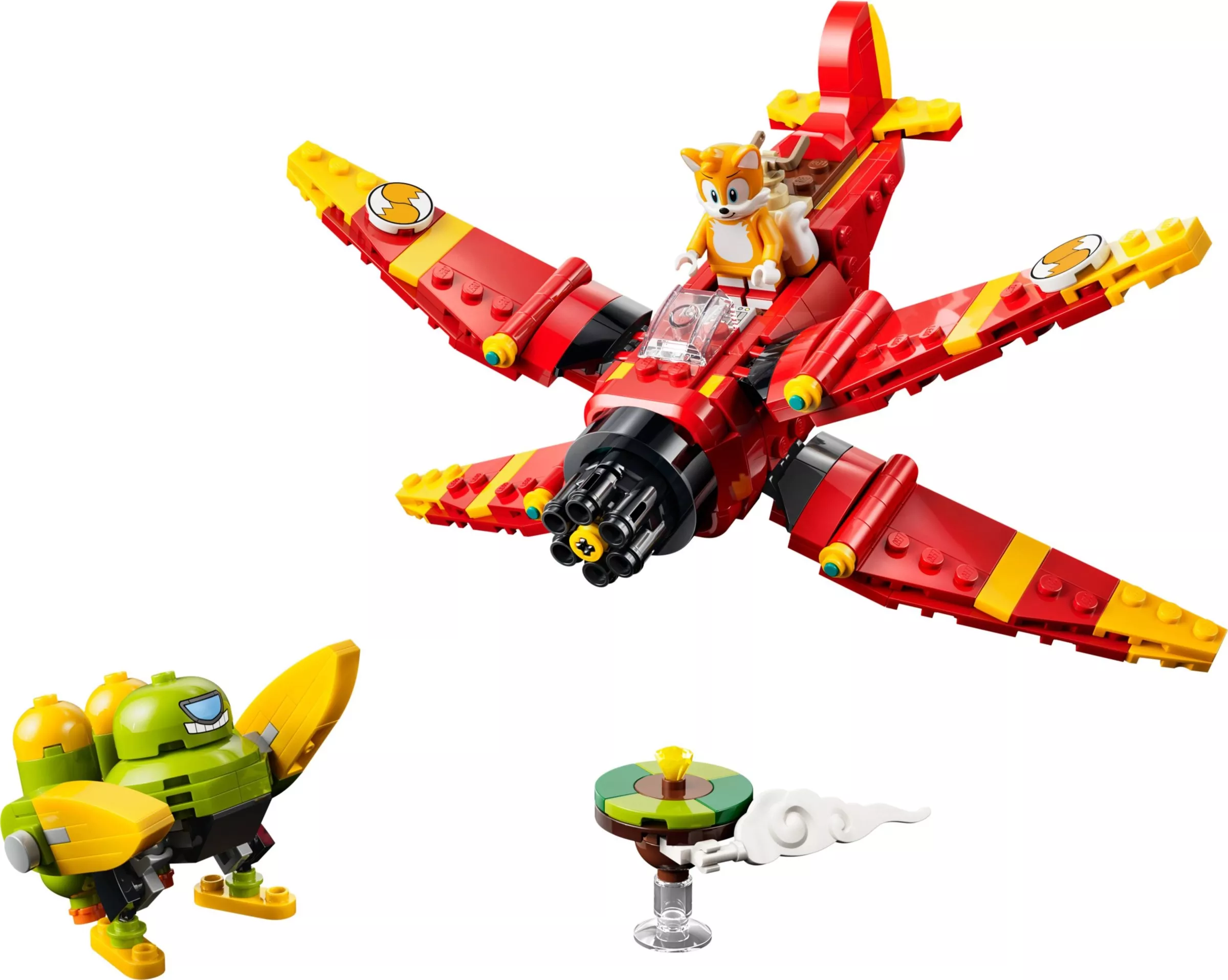 Set LEGO Sonic le hérisson 77119 Le Tornado-1 de Tails