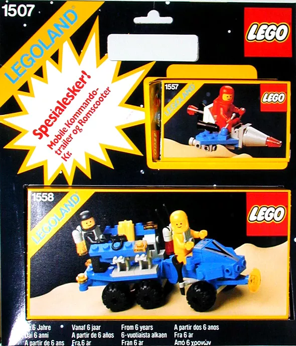 Set LEGO Space 1507 Special Two-Set Space Pack