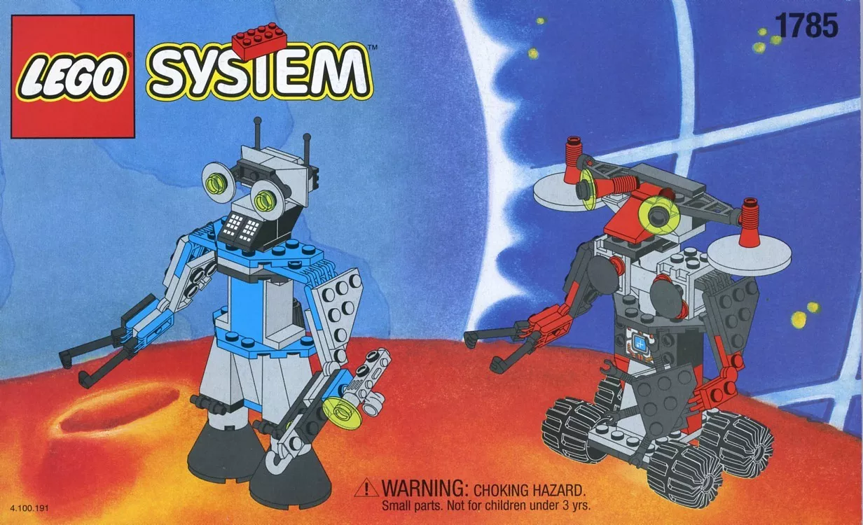 Set LEGO Space 1785 Crater Critters