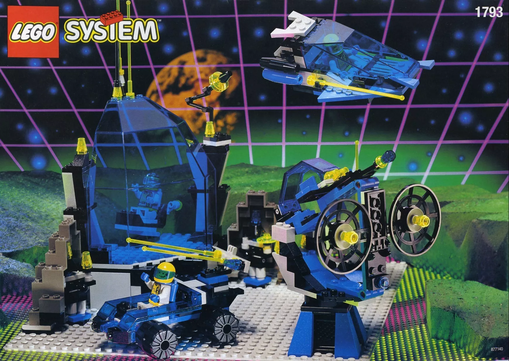 Set LEGO Space 1793 Space Station Zenon