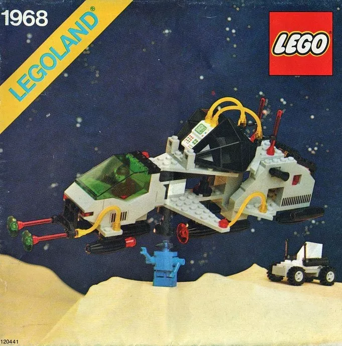 Set LEGO Space 1968 Heavy Payload Spacecraft (Schwernutzlast-Raumschiff)