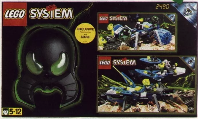 Set LEGO Space 2490 Insectoids Combined Set