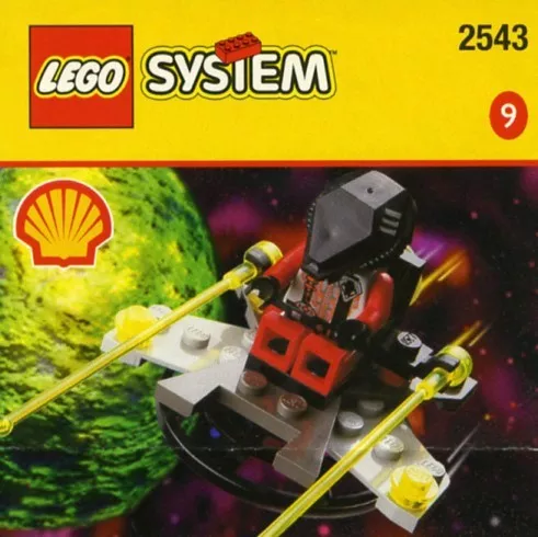 Set LEGO Space 2543 Spacecraft