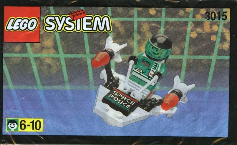 Set LEGO Space 3015 Space Police Car