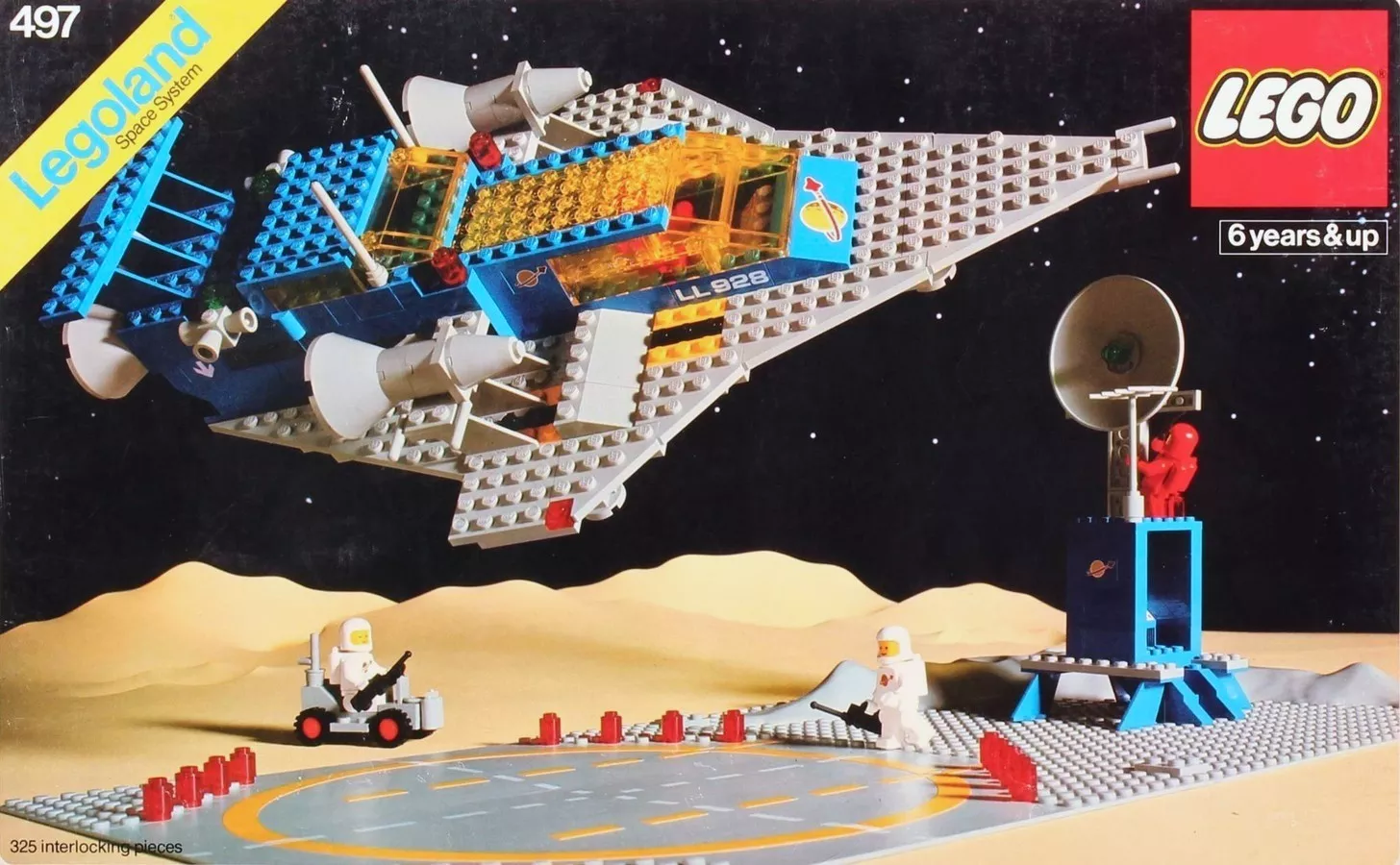 Set LEGO Space 497 Galaxy Explorer