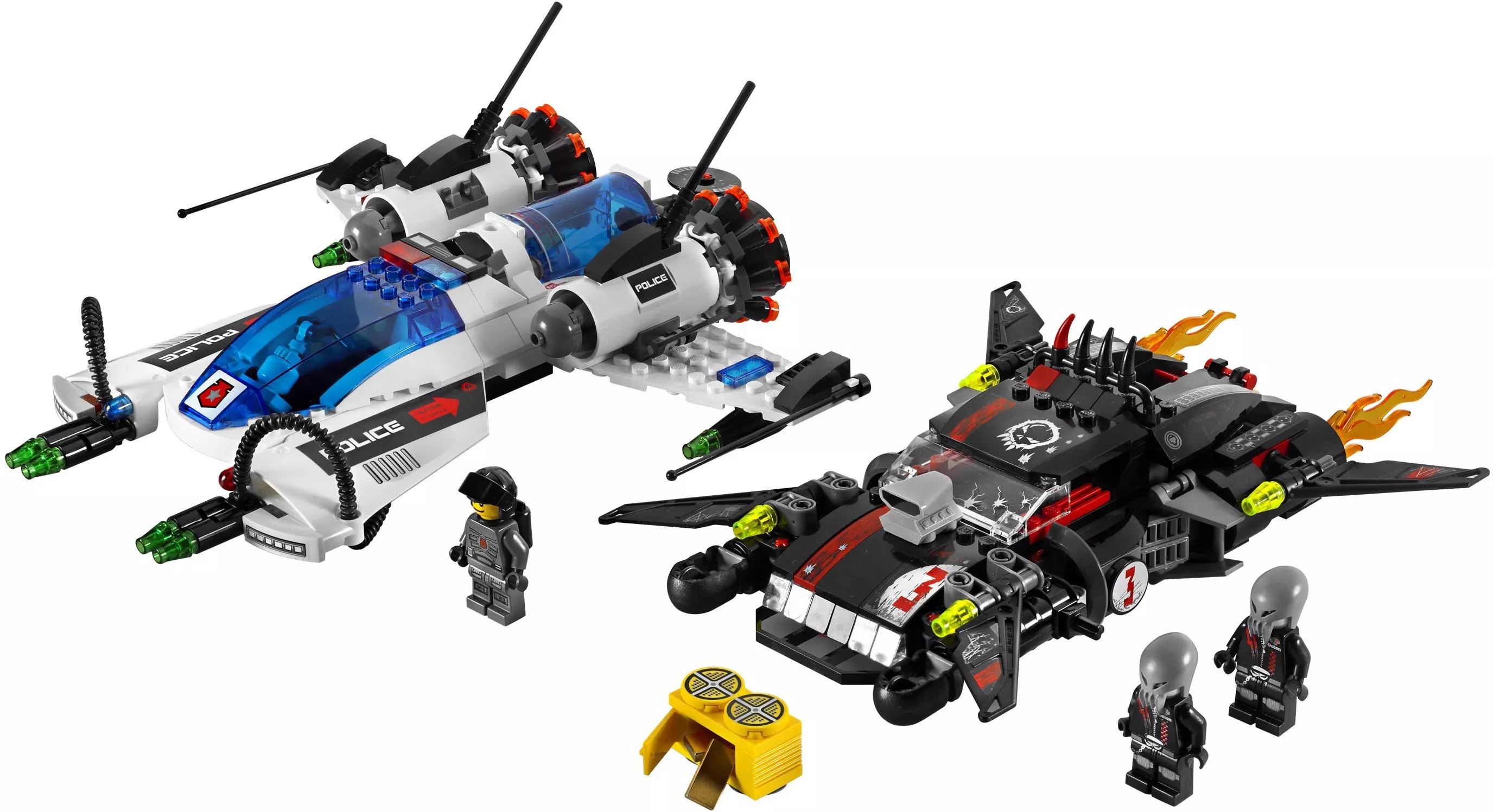 Set LEGO Space 5973 Hyperspeed Pursuit