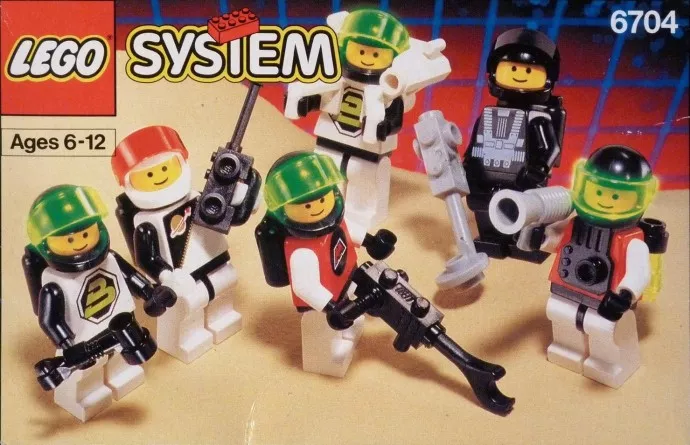Set LEGO Space 6704 Minifig Pack