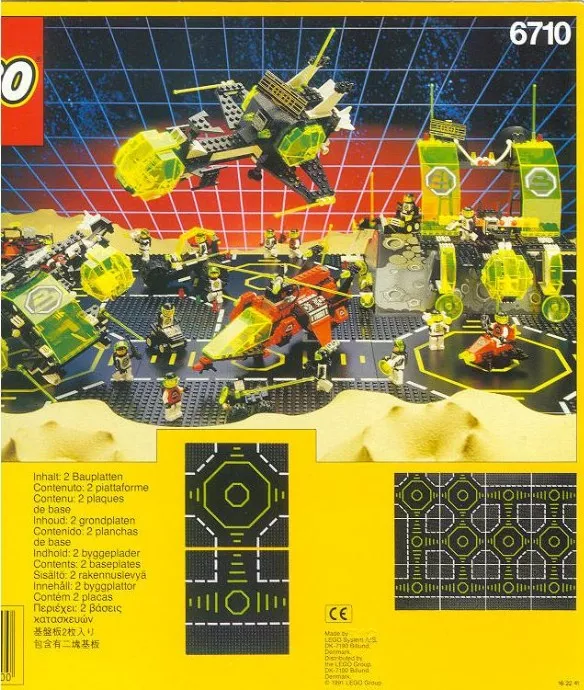 Set LEGO Space 6710 Space Landing Pads