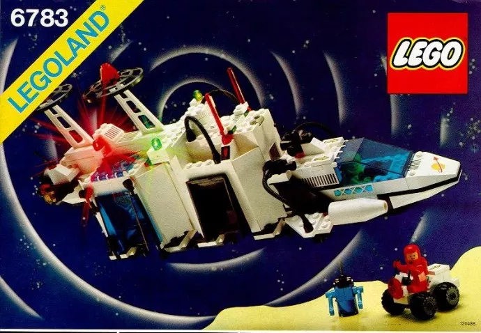 Set LEGO Space 6783 Sonar Transmitting Cruiser