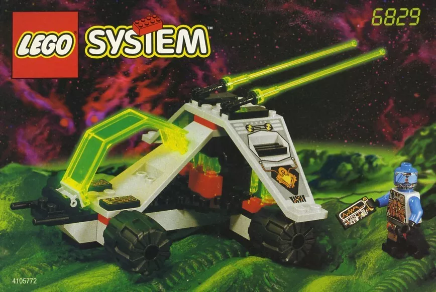 Set LEGO Space 6829 Radon Rover