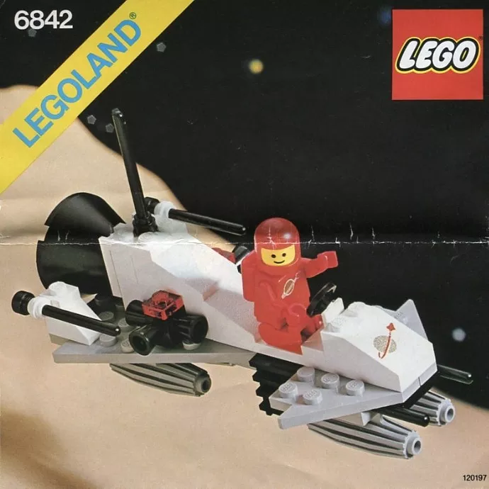 Set LEGO Space 6842 Small Space Shuttle Craft