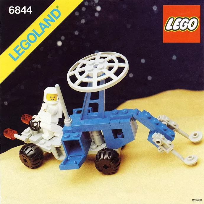Set LEGO Space 6844 Explorer vehicle