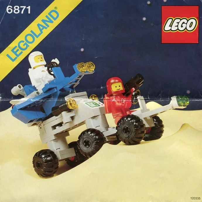 Set LEGO Space 6871 Star Patrol Launcher