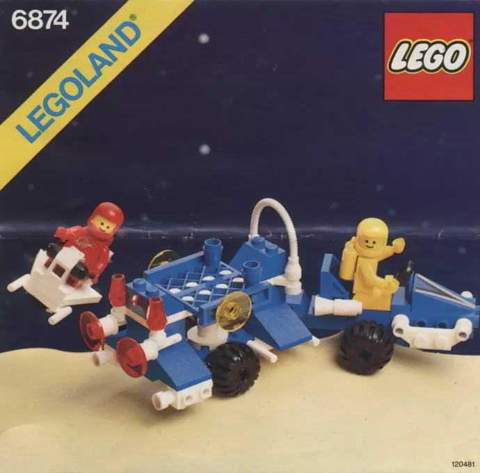 Set LEGO Space 6874 Moonrover