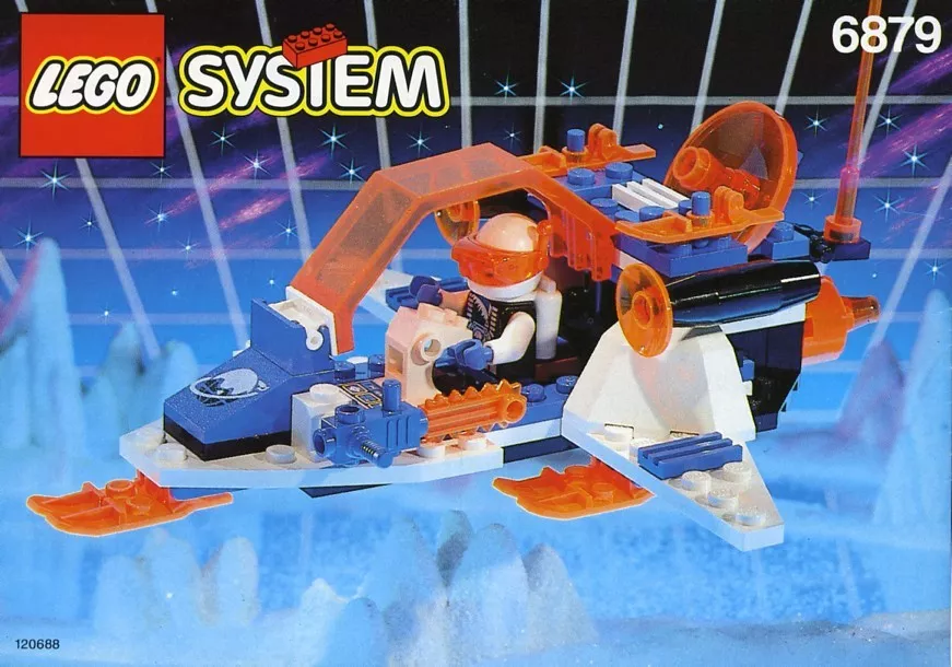 Set LEGO Space 6879 Blizzard Baron