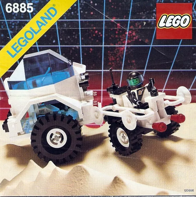 Set LEGO Space 6885 Crater Crawler