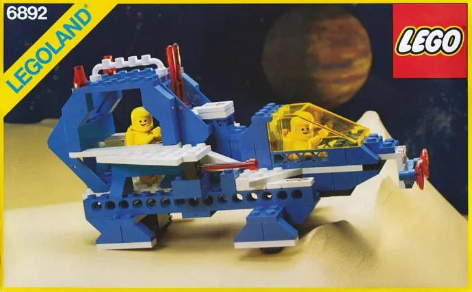 Set LEGO Space 6892 Modular Space Transport