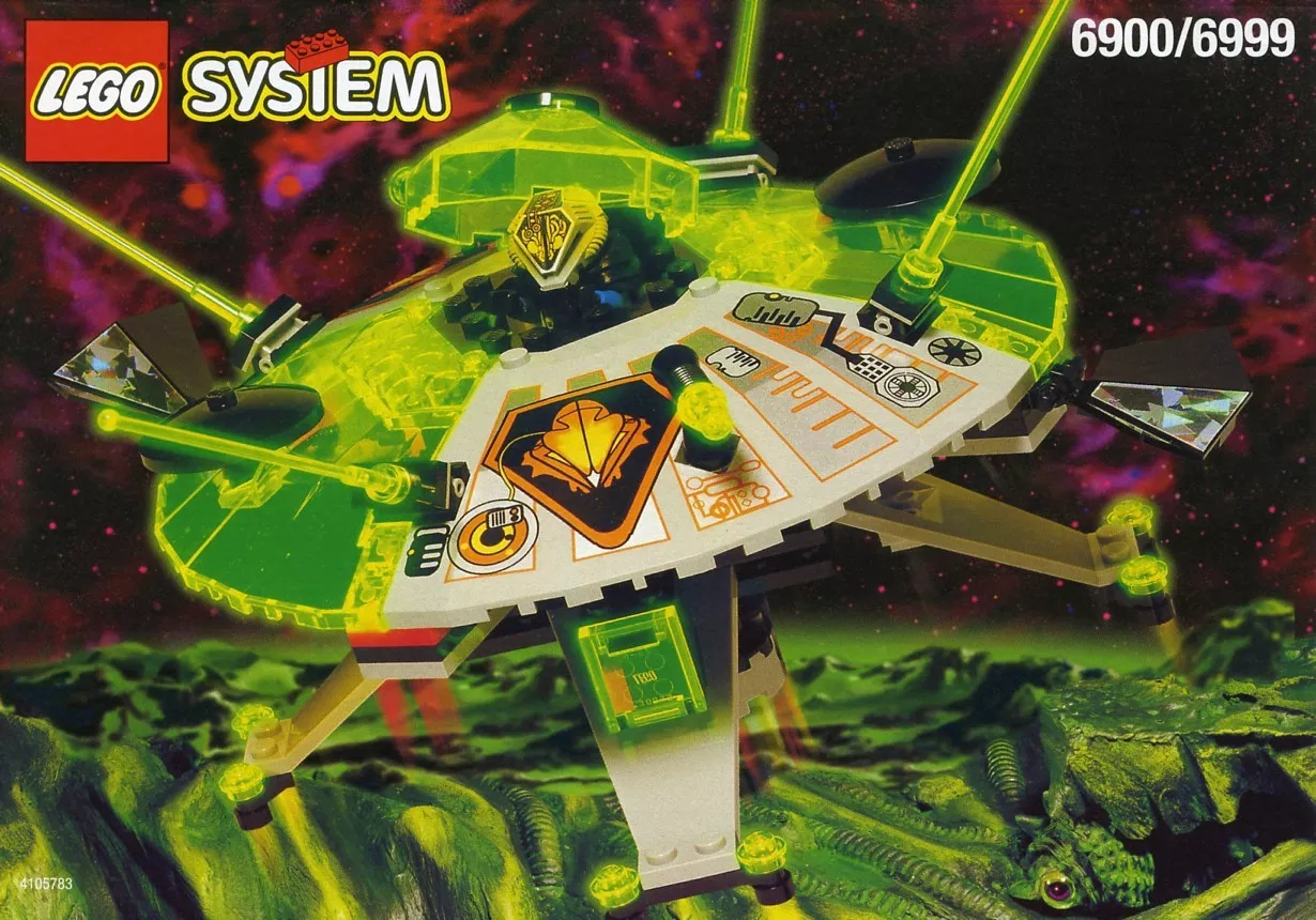 Set LEGO Space 6900 Cyber Saucer