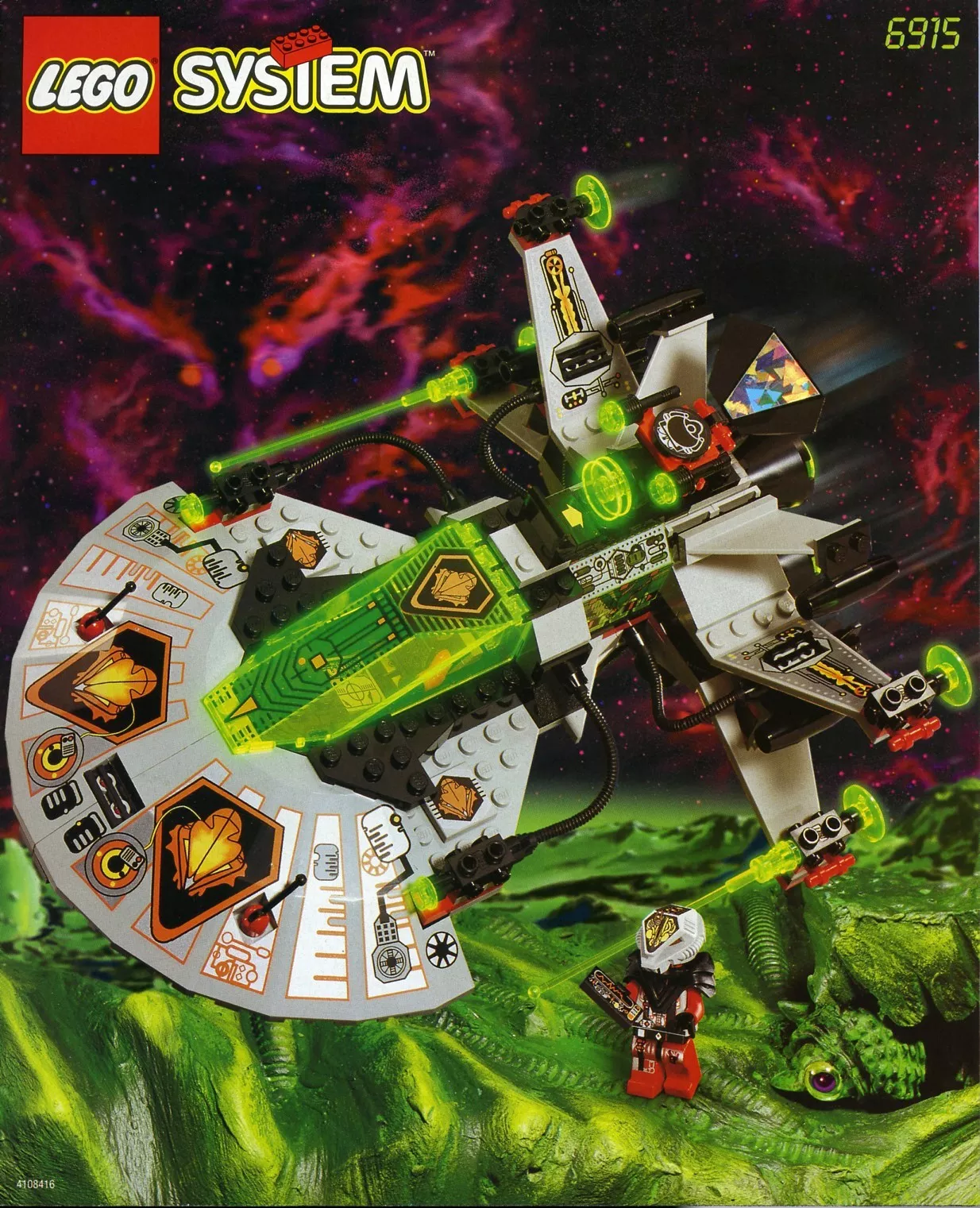 Set LEGO Space 6915 Warp Wing Fighter