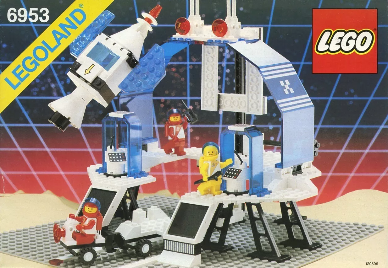 Set LEGO Space 6953 Cosmic Laser Launcher