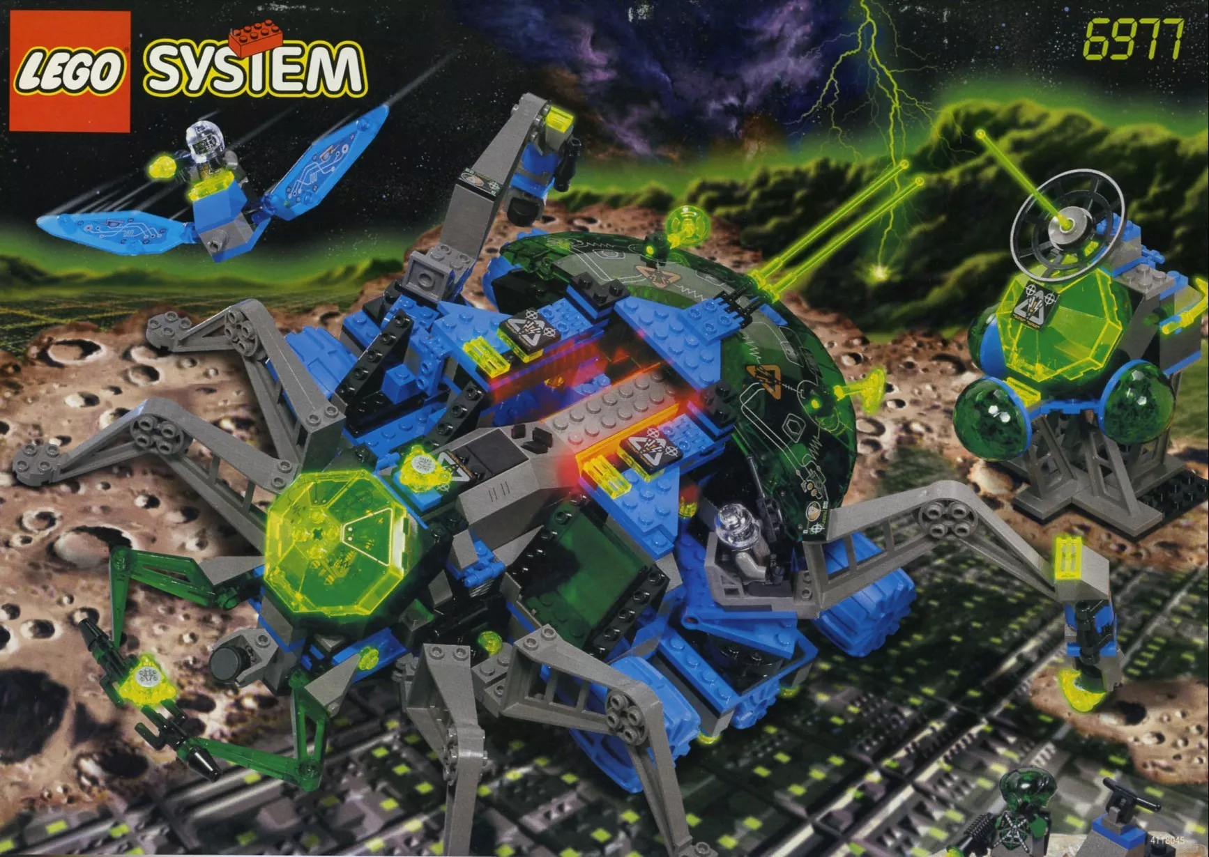 Set LEGO Space 6977 Arachnoid Star Base / Arachno Base
