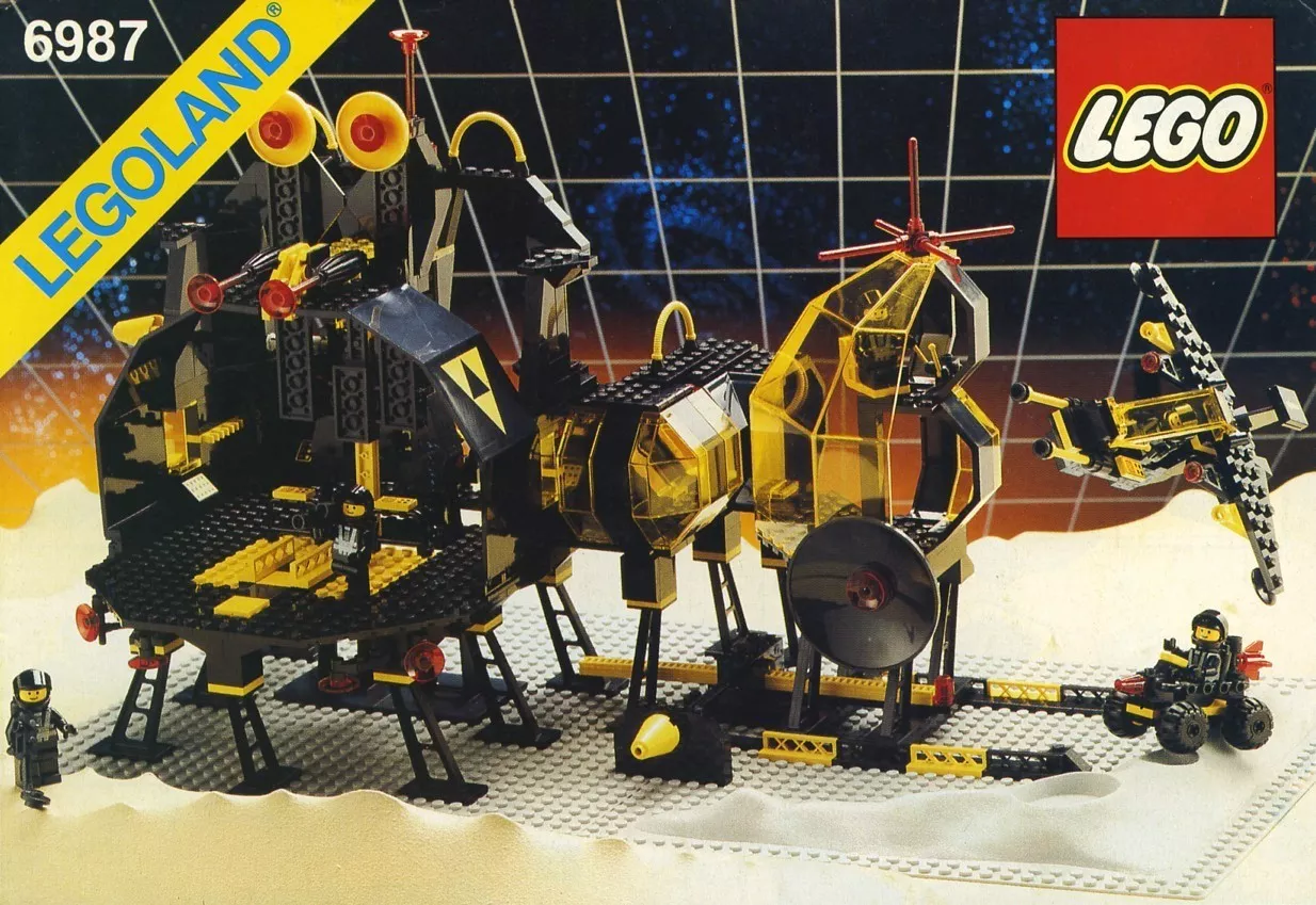 Set LEGO Space 6987 Message Intercept Base