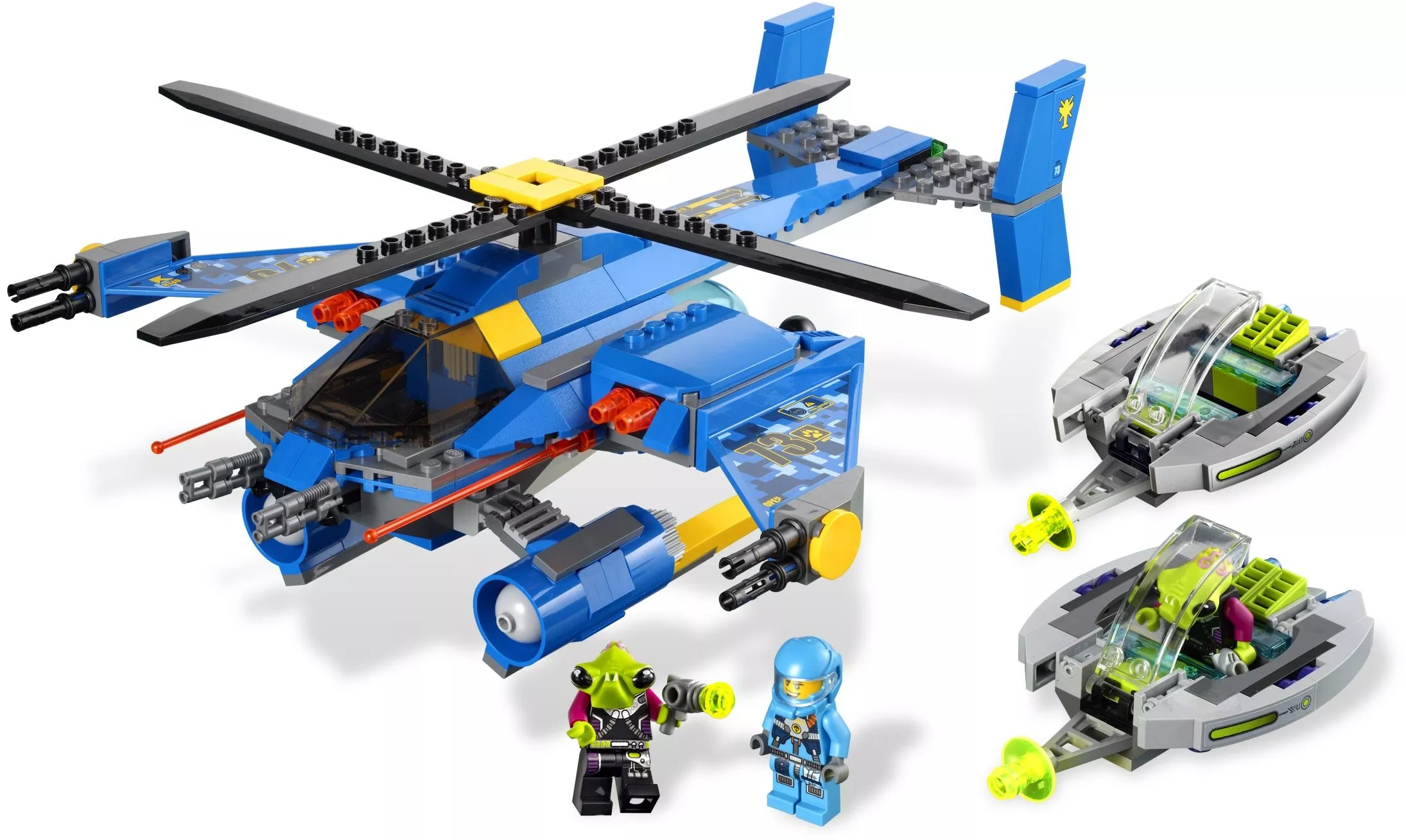 Set LEGO Space 7067 Jet-Copter Encounter