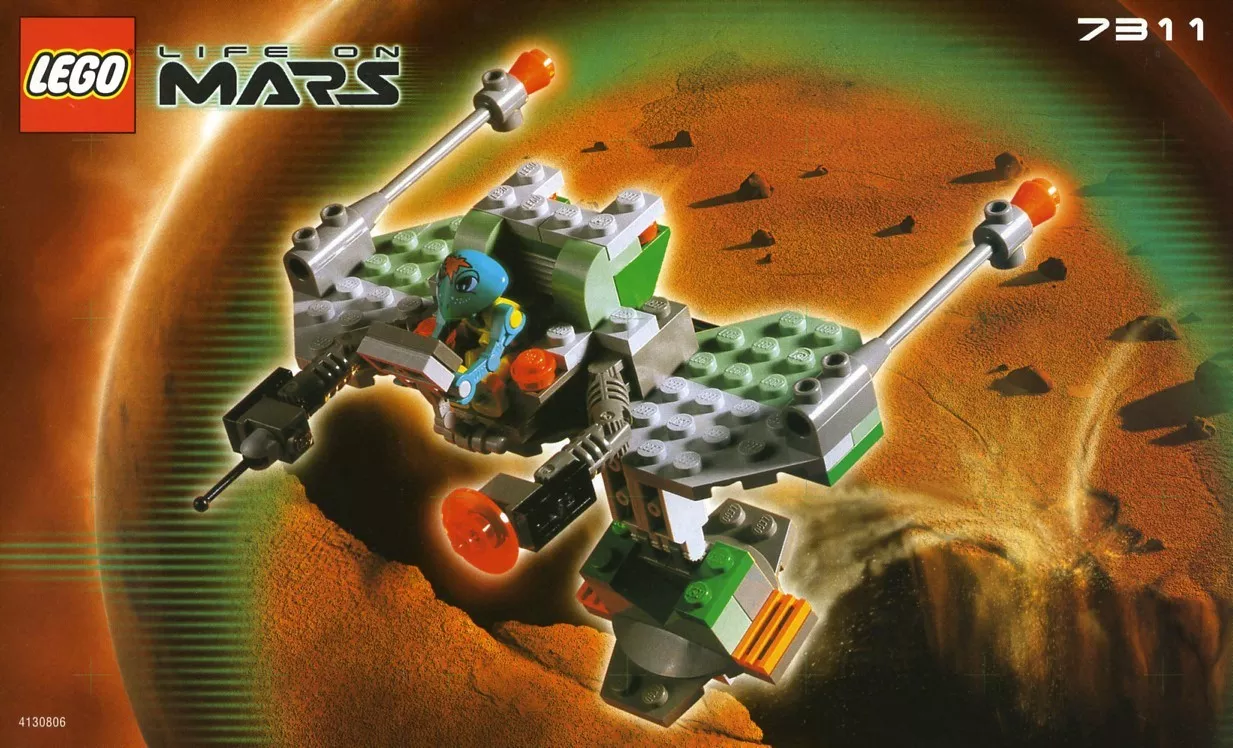 Set LEGO Space 7311 Red Planet Cruiser