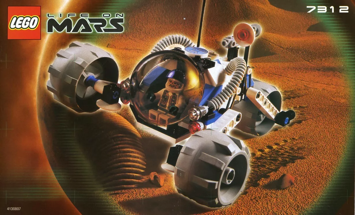 Set LEGO Space 7312 T-3 Trike