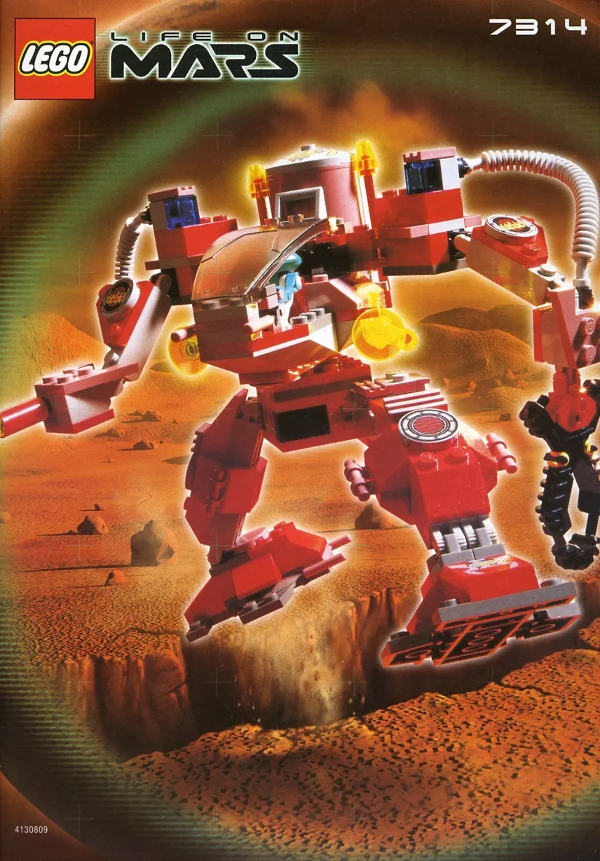 Set LEGO Space 7314 Recon Mech RP