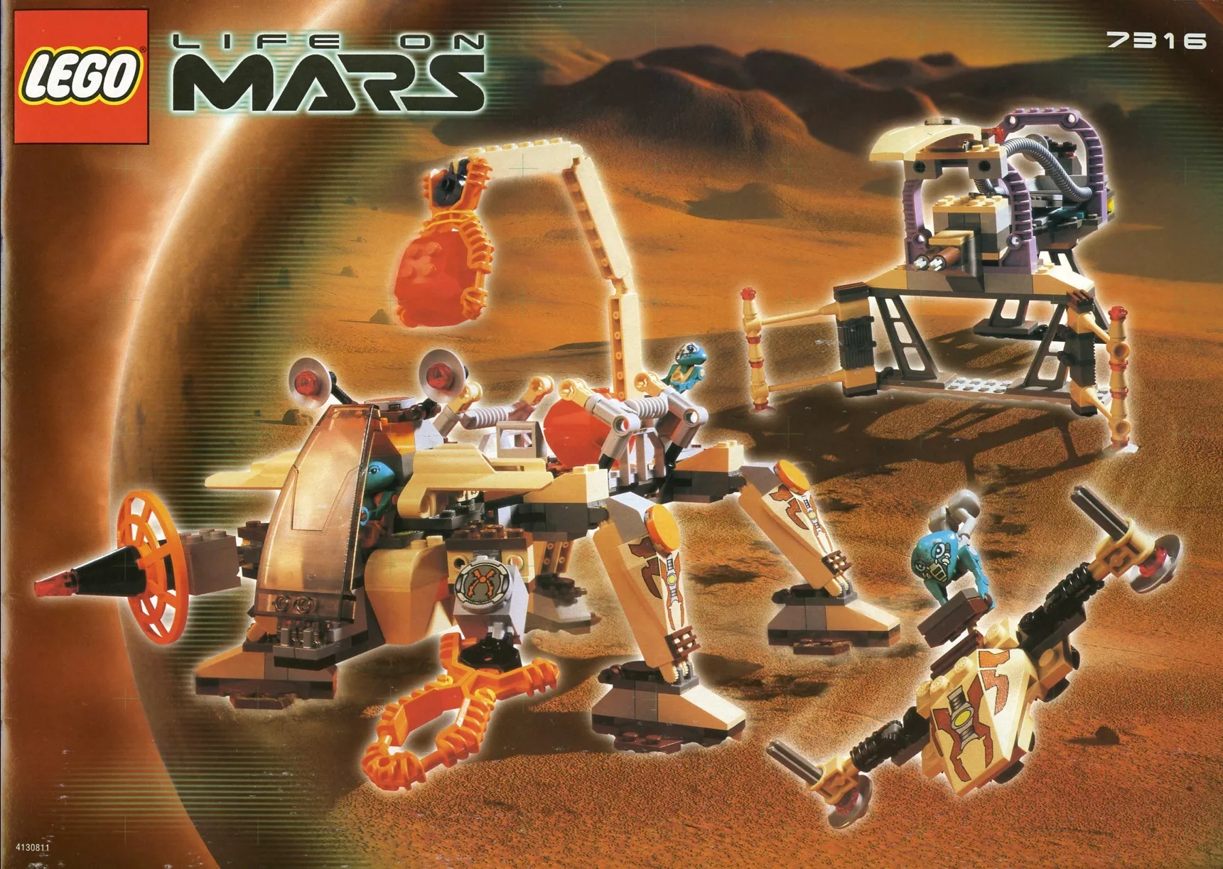 Set LEGO Space 7316 Excavation Searcher