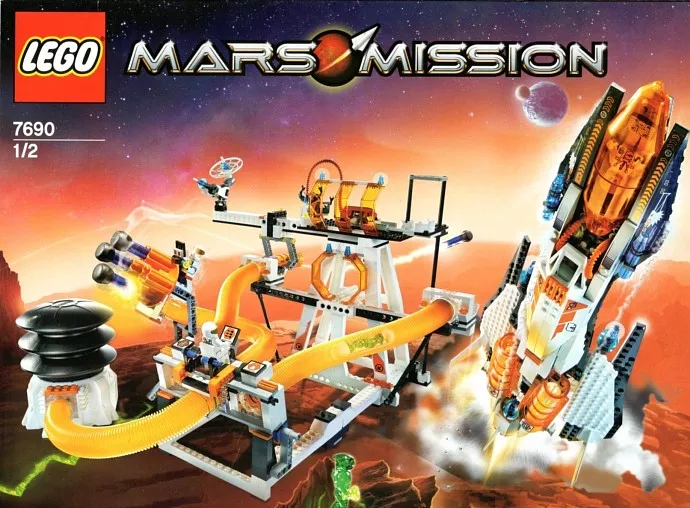 Set LEGO Space 7690 MB-01 Eagle Command Base