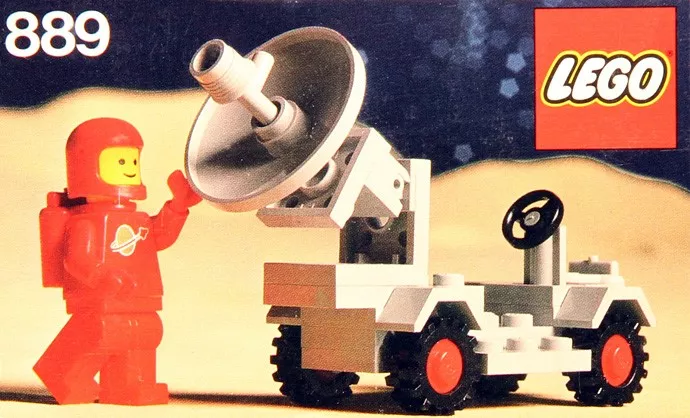 Set LEGO Space 889 Radar Truck