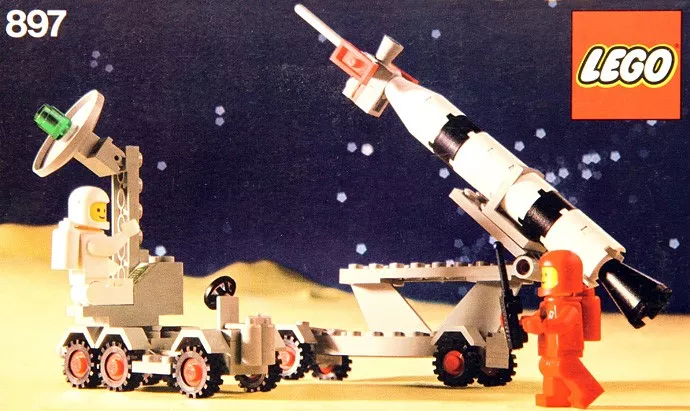 Set LEGO Space 897 Mobile rocket launcher