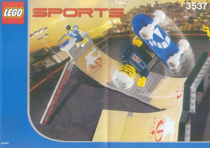 Set LEGO Sports 3537 Skateboard Vert Park Challenge