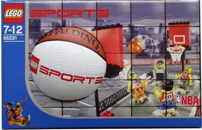 Set LEGO Sports 65221 Street Basketball set with Spalding mini-basketball